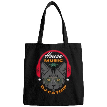 Discover DJ Catnip 2Funny Audio Wave House Music Bags