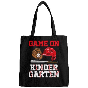 Discover game on kindergarten baseball back to school student kid boy Bags