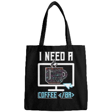 Discover Programmer Software Developer Engineer Funny Coding Bags