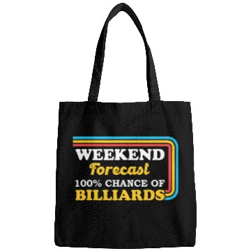 Discover Weekend Forecast Billiards Player Cue Snooker Pool 8 Ball Bags