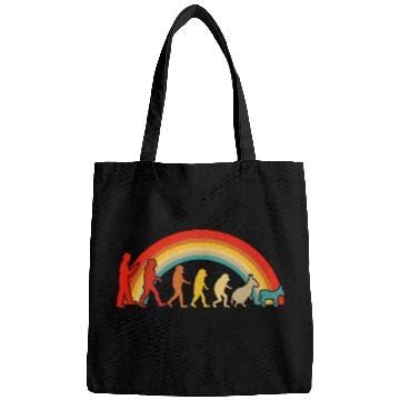 Discover vintages Sarcastic Donkey Evolution Funny Farmer Rancher Bags