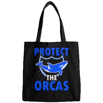 Discover Whales Protect The Orcas Sea Orca Whale Bags