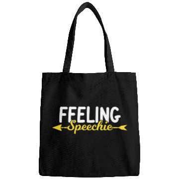 Discover Feeling Speechie Speech Therapy Speech Language Pathologist Bags