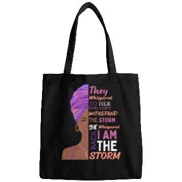 Discover She Whispered Back I Am The Storm African American Bags