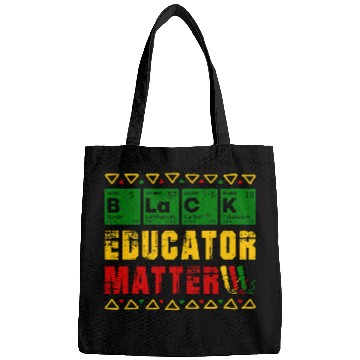 Discover Black Educators Matter Black History Month African Teacher Bags