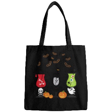 Discover vintages Halloween Wines Glass Pumpkin Devil Witch Ghost33 Bags
