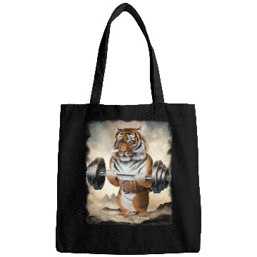 Discover Tiger Gift Muscle Training Weightlifting Bags