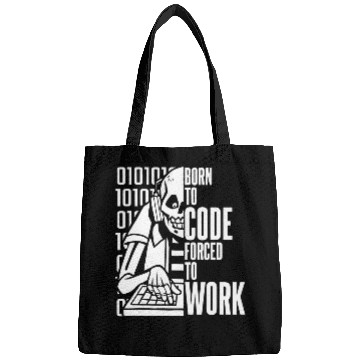 Discover Programmer Skeletons Coder Software Programming Coding Bags