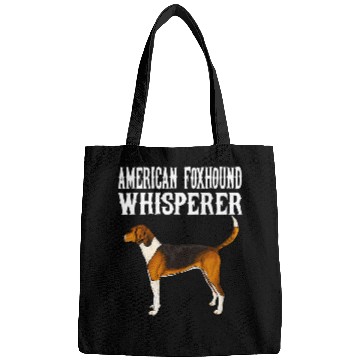 Discover Funny American Foxhound Whisperer Dog Lover Bags