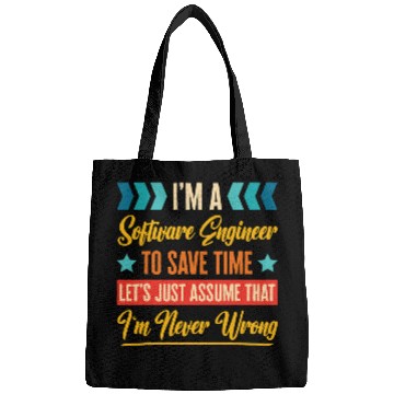 Discover Retro Inspired Software Engineer to save time Im never Bags