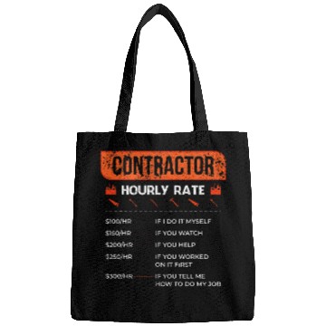 Discover Contractor Hourly Rate Construction Builder Handyman Gift Bags