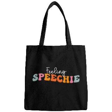 Discover Feeling Speechie Speech Therapy SLP Speech Pathologist Bags