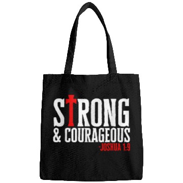 Discover Strong Courageous Joshua 19 Bags