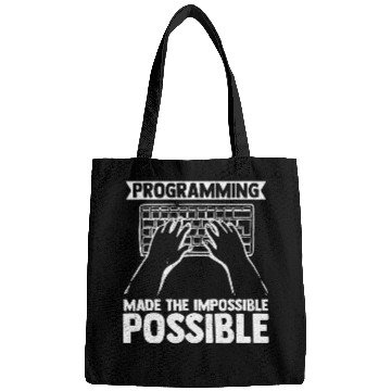 Discover Programmer Coder Developer Programming Software Engineer 1 Bags