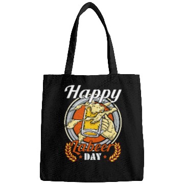 Discover Funny Happy Labeer Day Labor Day Drink Beer Worker Employee Bags