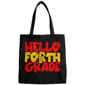 Discover Hello Fourth Grade BacktoSchool Academic Teacher Student Bags