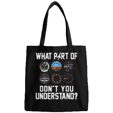 Discover Funny Pilot Aviation Airline Pilot Flight Instruments Bags