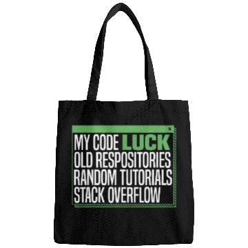 Discover Programmer Coder Developer Software Engineer Funny Coding Bags