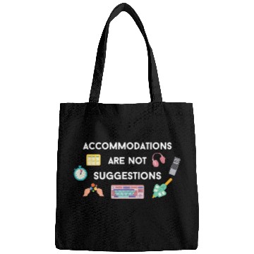Discover Accommodations Are Not Suggestions Bella Speech Therapist Bags