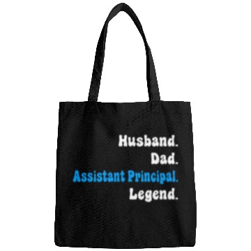 Discover Assistant Principal Teacher Dad or Husband Back to School Bags