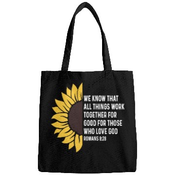 Discover Romans 828 8 28 God Jesus Religious Quote Christian Salty 1 Bags
