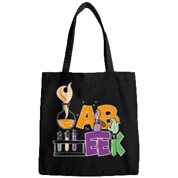 Discover Lab Week Laboratory workers Lab Funny Tech Technologist Fans Bags