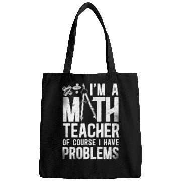 Discover Math Teacher Nerd Student Compass IM A Math Teacher Of Bags