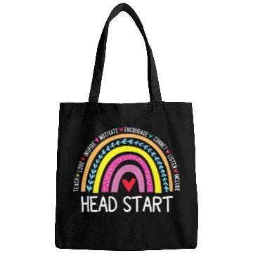 Discover Back to School Head Start Squad homesschool Headstart Teacher 2 Bags