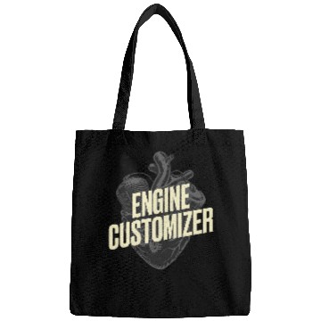 Discover Engine Customizer Car Mechanic Auto Maintenance Man Bags