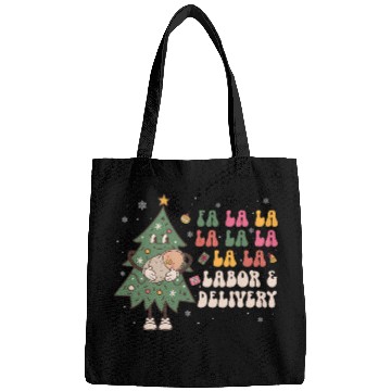 Discover fa la la la labor and delivery nurses christmas ld nursing Bags