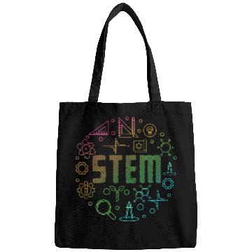 Discover STEM Science Technology Engineering Math Teacher Gift 2 Bags