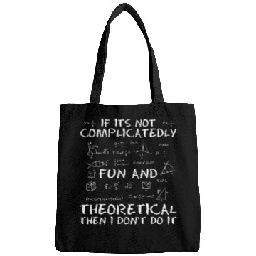 Discover Physicist Scientist Science Quantum Physics Bags