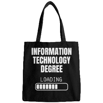 Discover Information Technology Degree Loading Funny Student Bags