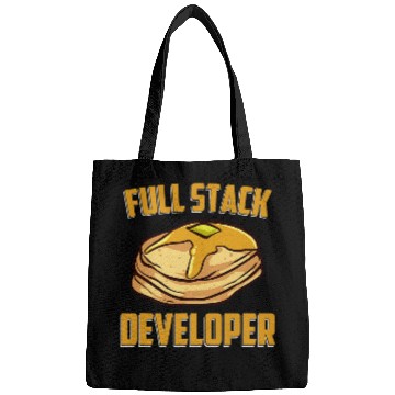 Discover Full Stack Developer Funny Programmer Coding Nerd Geek Humor Bags