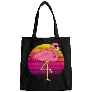 Discover Pink Flamingo vintages Retro 80s 90s Funny Flamingos Sunglasses Flamingos Bags