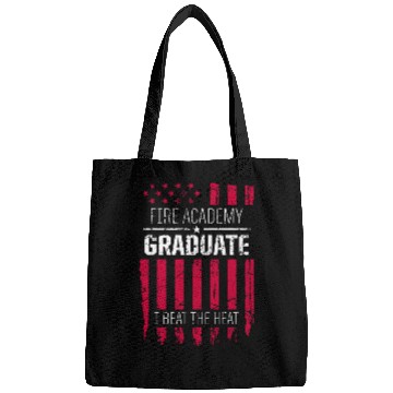 Discover Academy Student Beat Fireman Graduation Bags