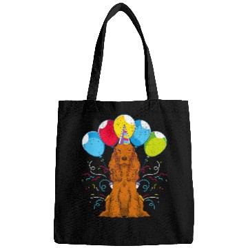 Discover Dog Cocker Spaniel Lover Pet Animal Kids Birthday Dog Owner Cocker Spaniel Bags