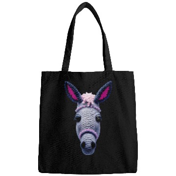 Discover Donkey made of wool design Bags