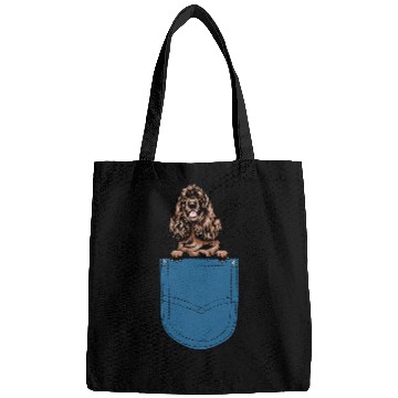 Discover Dog Cocker Spaniel Peeking Cocker Spaniel In A Pocket Bags