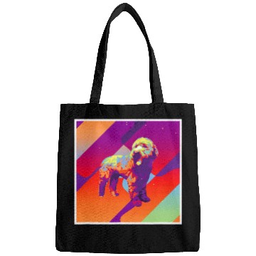 Discover Retro vintages Aesthetic Cavapoo Bags