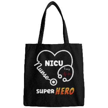 Discover NICU nurses Tiny Heartbeats Superhero Little Things Matter Bags