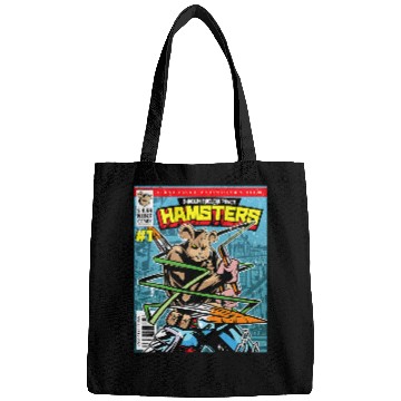 Discover Reading Book Comic Book Cover Page Magazine Figure Hamster Reader Bags