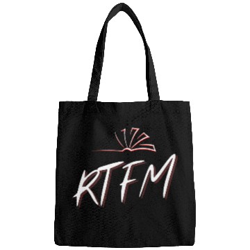 Discover RTFM Read the fuing Manual Programmer Geek Bags