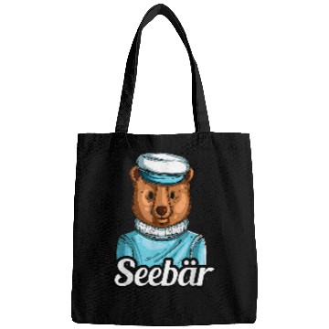 Discover North Germany North German Sailor Captain Sea Bear Bags