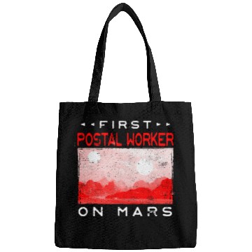 Discover First Postal Worker on Mars Mailman Red Planet 2 Bags
