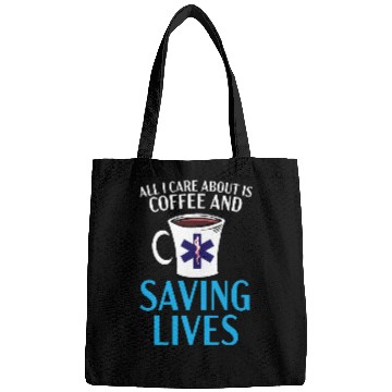 Discover Coffee Paramedic Emergency EMT EMS Caffeinated Health Care Bags