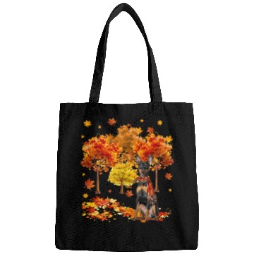 Discover Its Fall Yall Miniature Pinscher Autumn Tree Fall Leaves 19 Bags