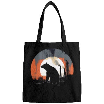 Discover Bear Nature Environmental Protection Animal Night Climate 2 Bags