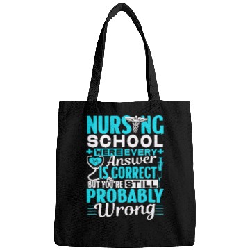 Discover Funny Nursing School  Student nurses Bags