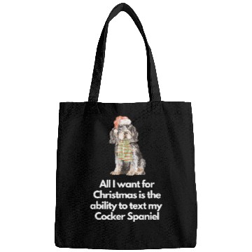 Discover Dog Cocker Spaniel Christmas Cocker Spaniel 3 Bags